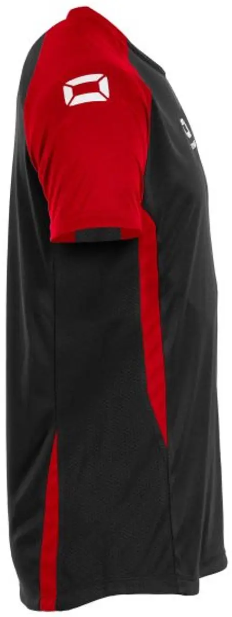 Stanno Stadio T-Shirt XXL - Zwart/Rood