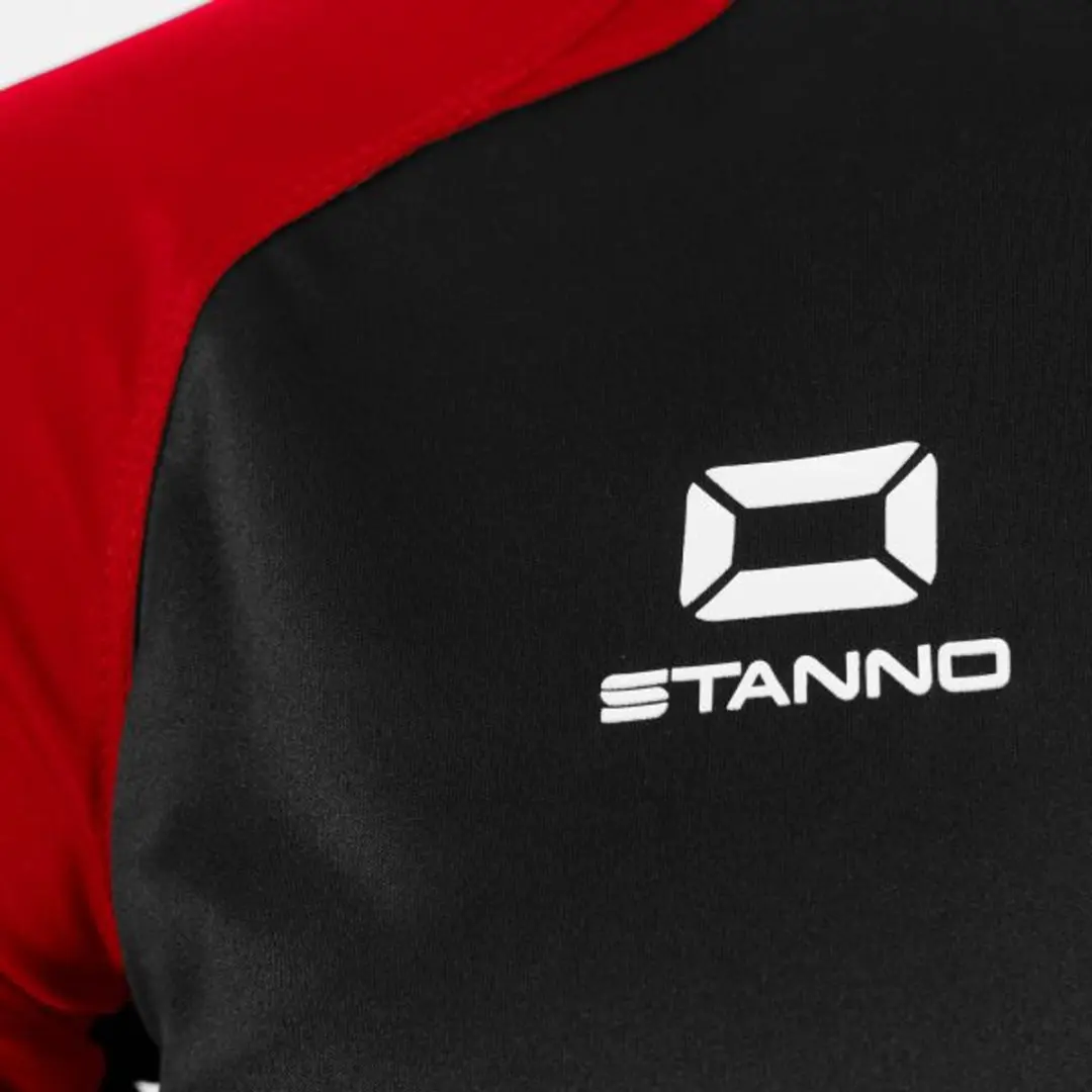 Stanno Stadio T-Shirt XXL - Zwart/Rood