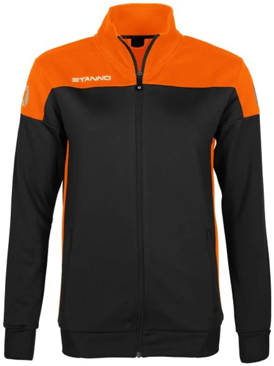 Stanno Pride Full Zip Jacket Dames XS - Zwart/Oranje