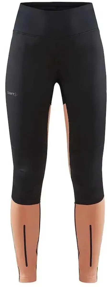 Craft Adv Essence Wind Leggings XS - Zwart/Glow