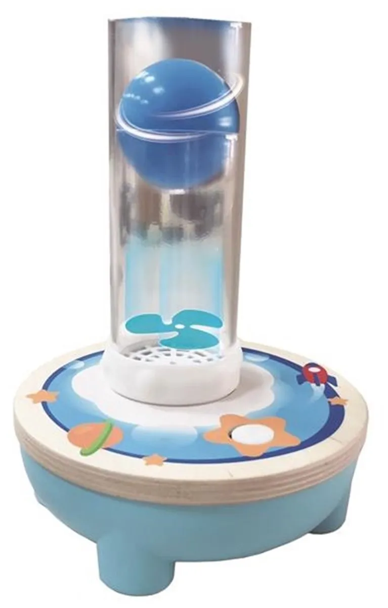 Hape Raket Lucht Stapelaar E0387 - 4 Stuks - Veelkleurig