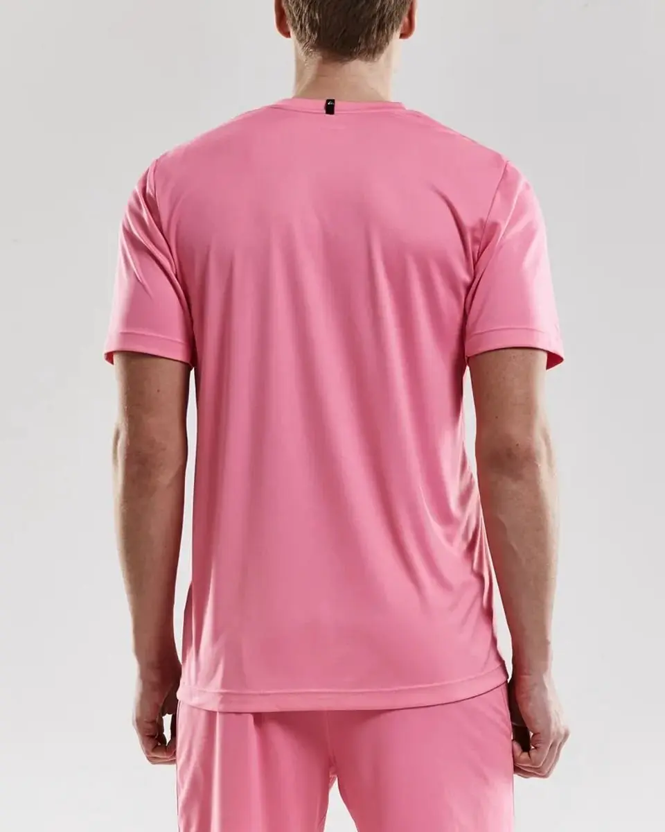 Craft Squad Heren Shirt Korte Mouw - Roze - XS