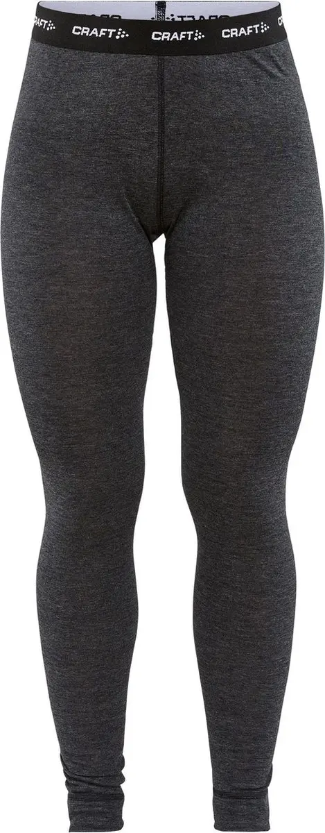 Craft Extra Warm Merino Thermobroek Dames - Zwart - XL - afbeelding 6 van 6
