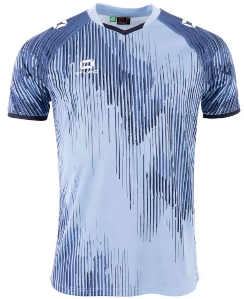 Stanno Hatch Shirt - Maat L - Lichtblauw/Wit