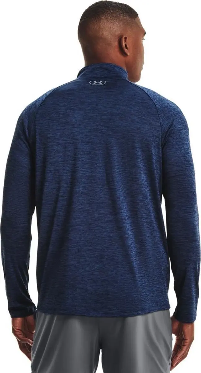 Under Armour UA Tech 2.0 Heren Sporttrui - 1/2 Zip - Academy/Steel
