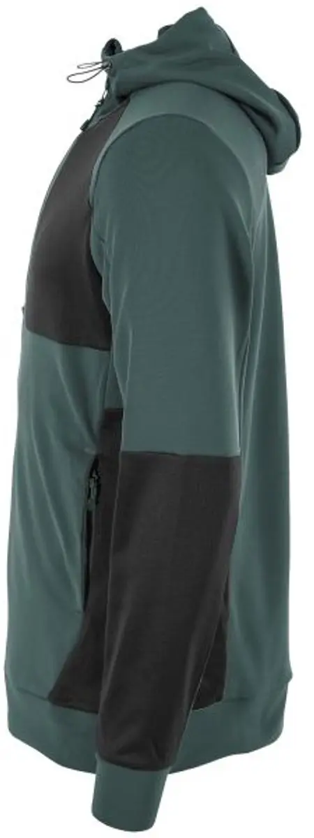 Stanno Plaza Brush Hooded Half Zip Top S - Stormy Grijs