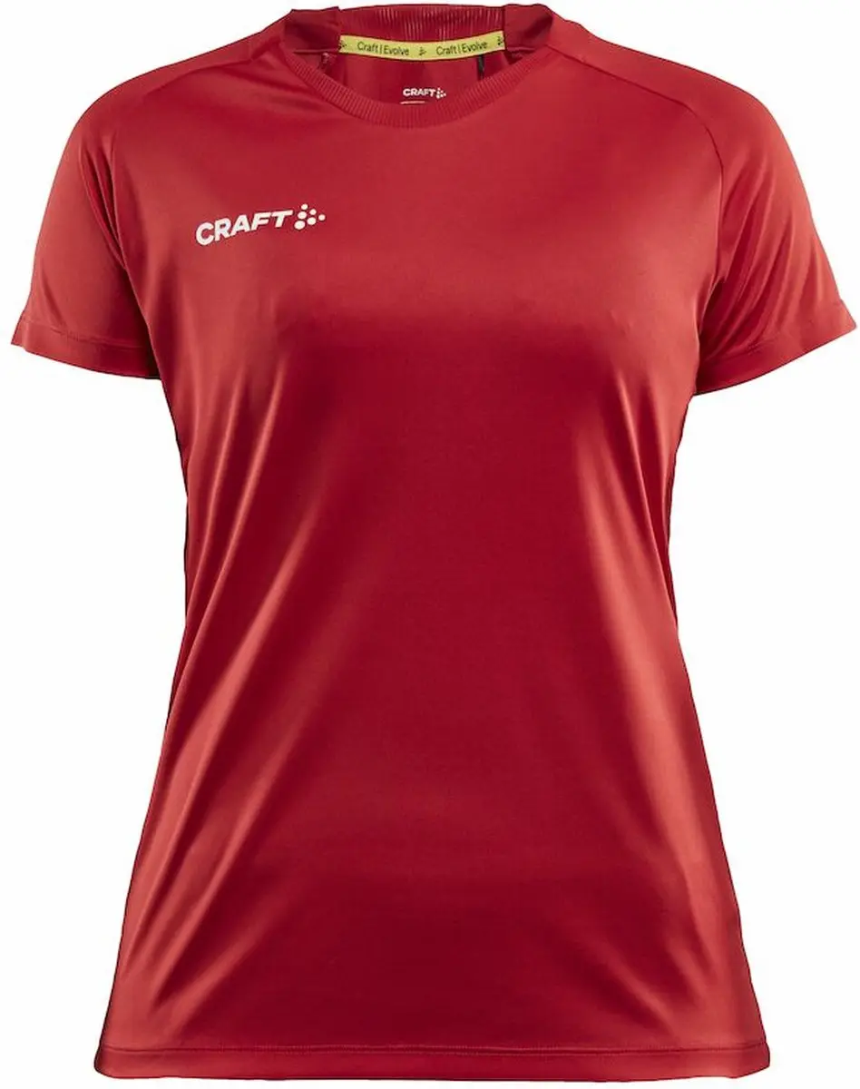 Craft Evolve Tee W 1910143 - Bright Red - XS
