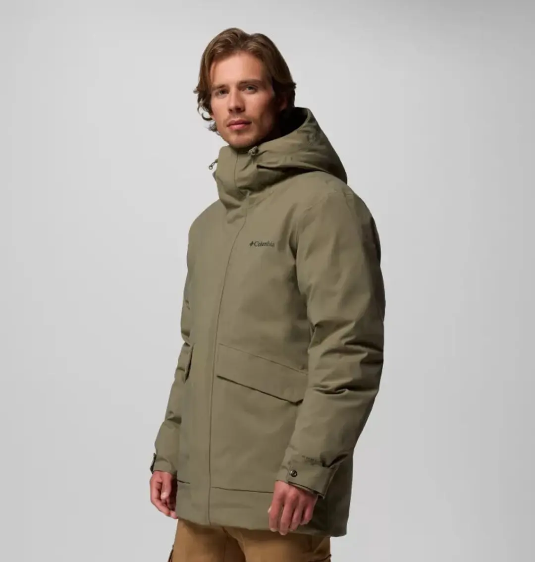 Columbia Street Heights Waterproof Down Parka - L - Zwart