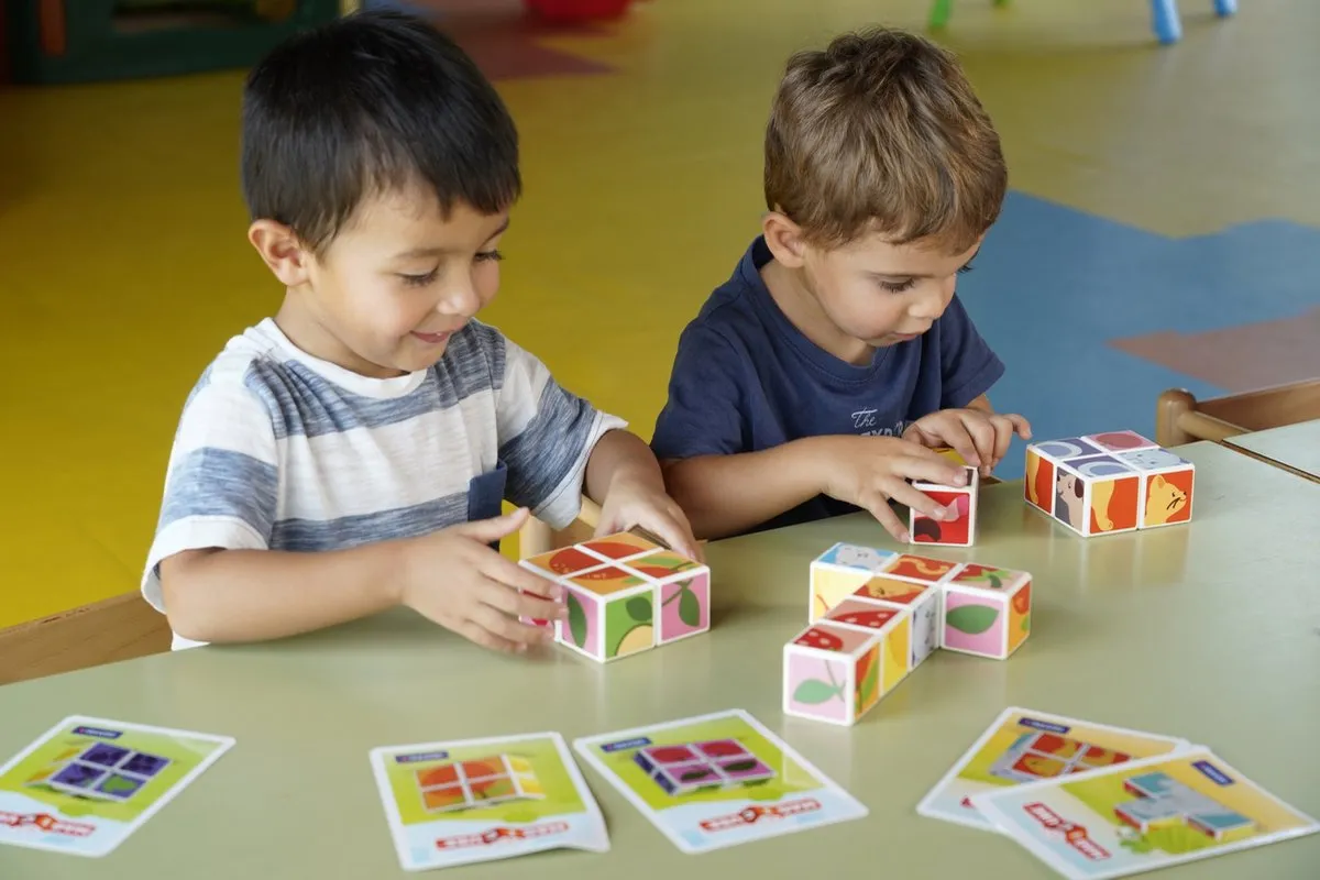 Geomag MagiCube Fruitthema Bouwset - 4-delig - Multikleur