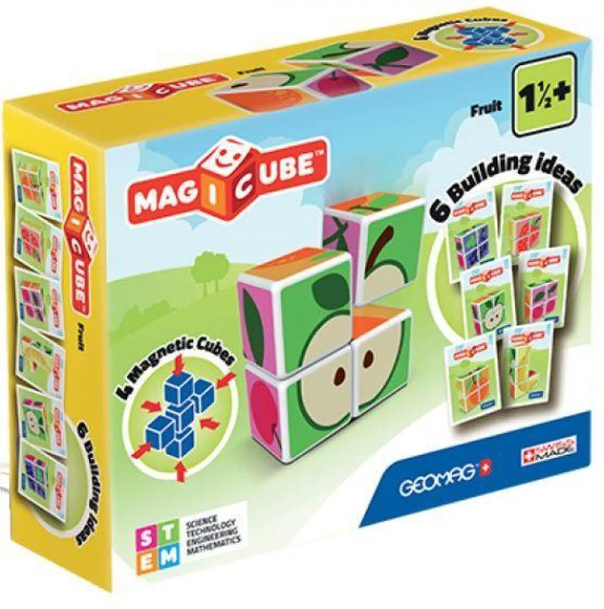 Geomag MagiCube Fruitthema Bouwset