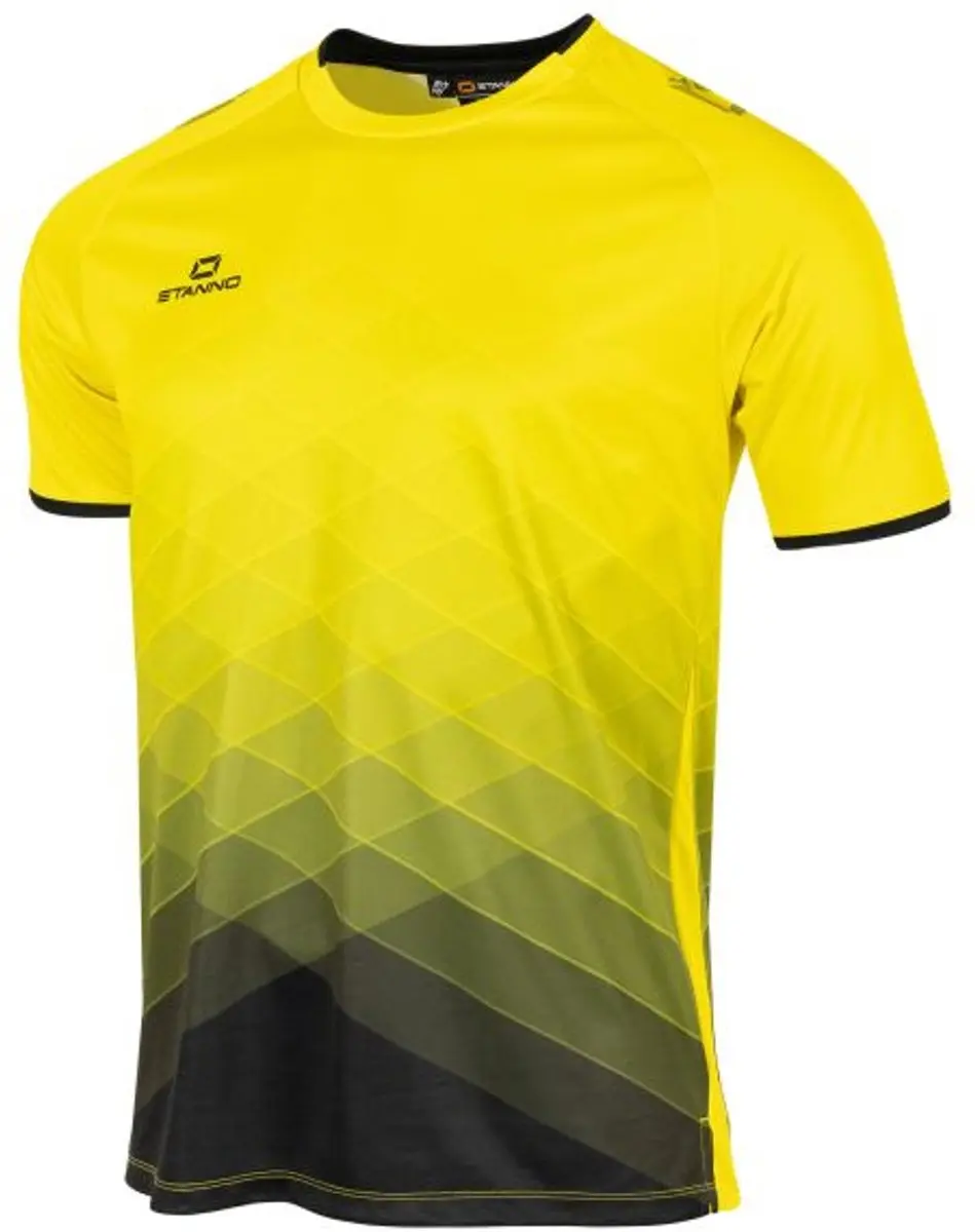Stanno Altius Shirt - Maat 140 - Geel/Zwart - afbeelding 6 van 6