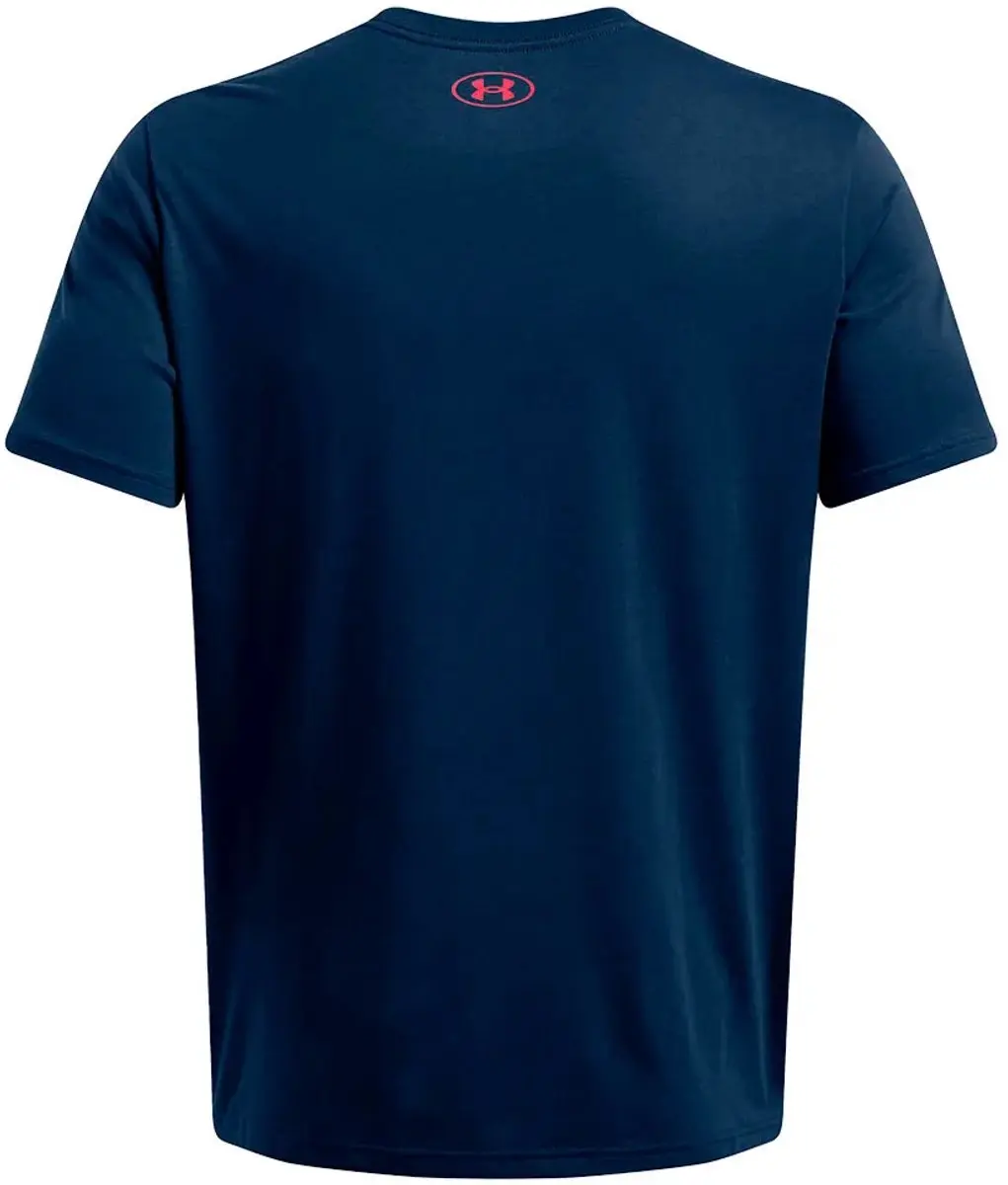 Under Armour M BOXED SPORTS UPDATED Heren Sportshirt - Rood - afbeelding 6 van 6