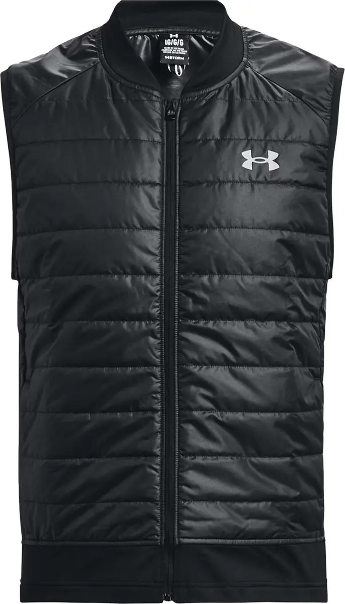 Under Armour UA Strm Ins Run Vest Sweatshirt - S - Zwart