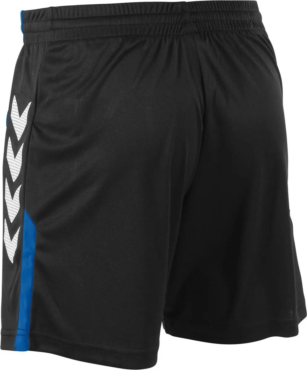 Hummel Aarhus Shorts Sportbroek 164 - Zwart/Blauw