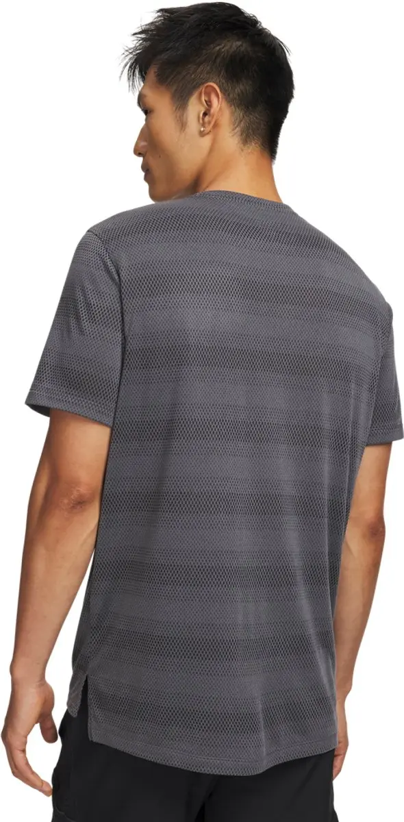 Under Armour UA Velociti SS-GRY Heren Sportshirt - Castlerock