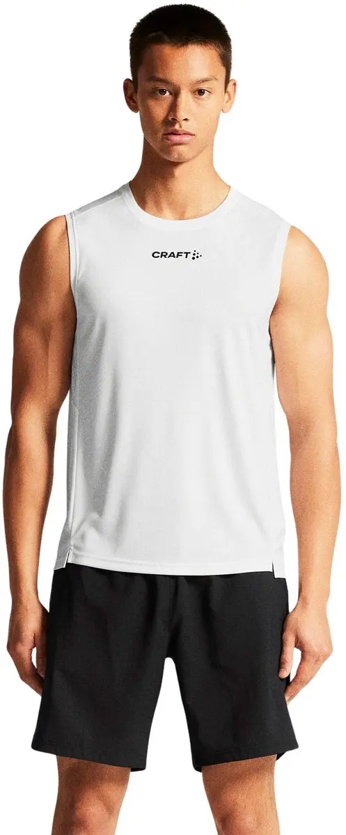 Craft Rush 2.0 Heren Singlet - Maat L - Wit