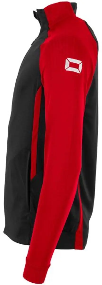 Stanno Stadio Full Zip Top 164 - Zwart/Rood