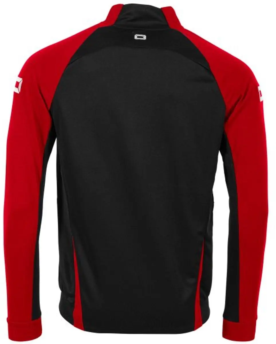 Stanno Stadio Full Zip Top 164 - Zwart/Rood