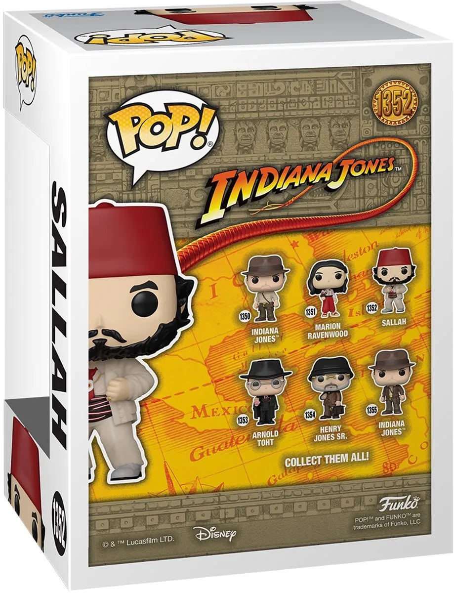 Funko Pop Movies Indiana Jones Sallah - Multi