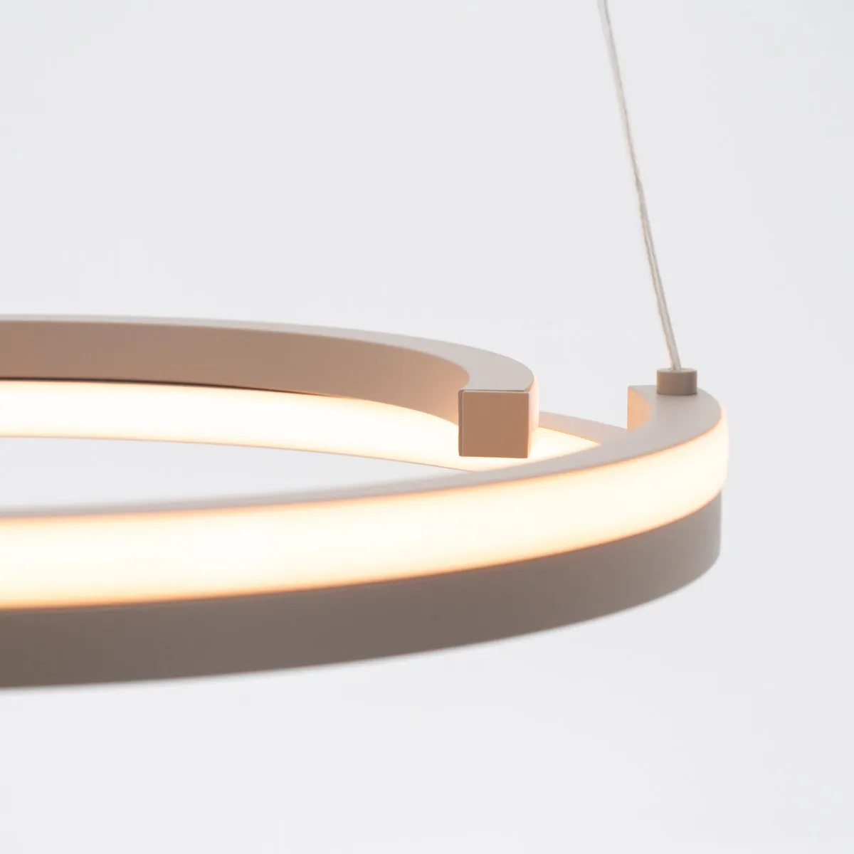 Eglo Mezzomonte Hanglamp Ø48cm - Zand/Wit - Dimbaar 2765K