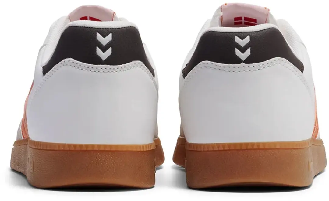 Hummel Handbal Perfekt SP 226303 Handbalschoenen - 39 - Wit/Orange