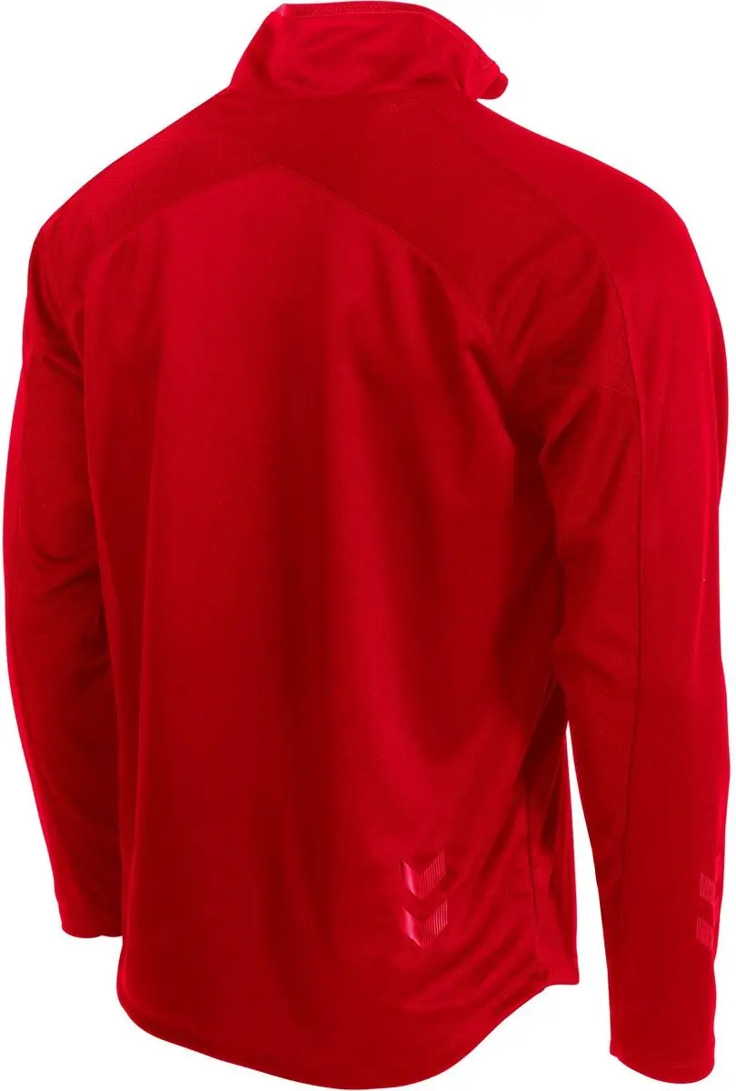 Hummel Tulsa Quarter Zip Top - M - Rood