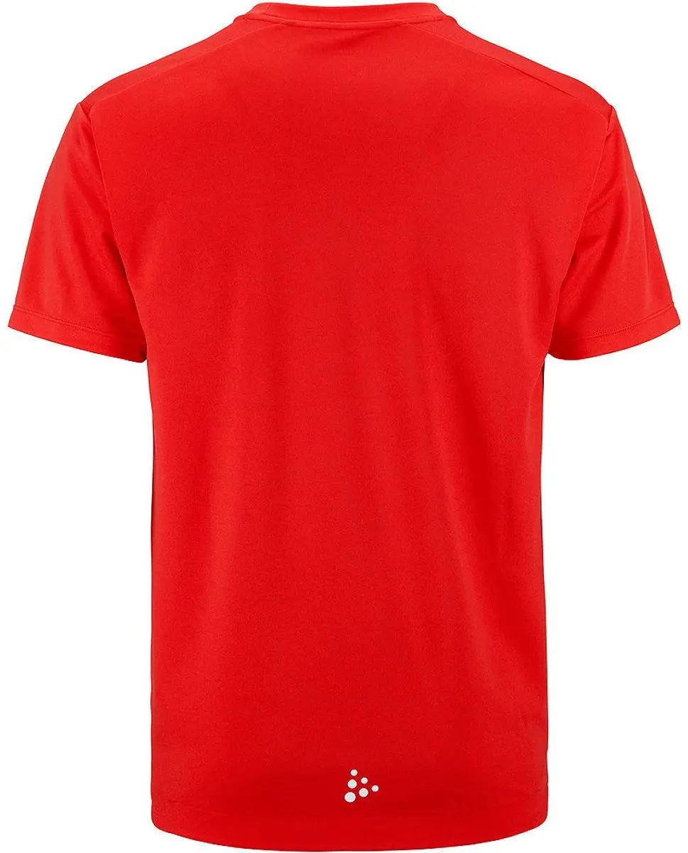 Craft Evolve 2.0 Shirt Korte Mouw Heren - Rood L