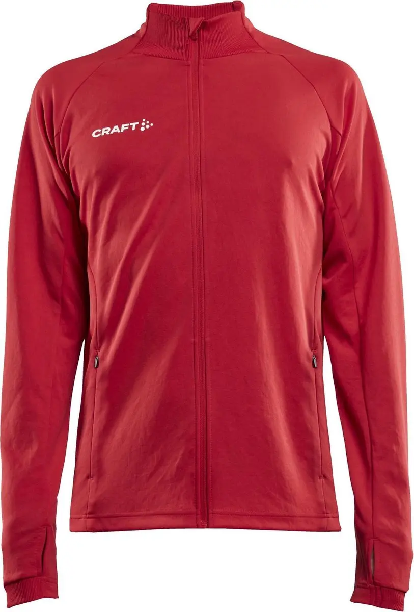 Craft Evolve Full Zip Sportvest M - Rood