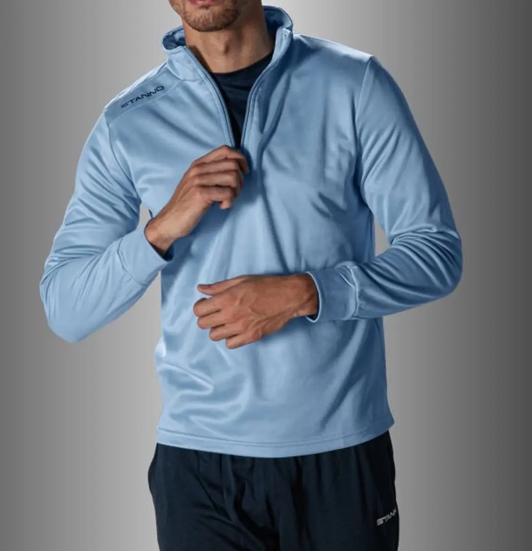 Stanno Field Half Zip Top - XL - Lichtblauw - afbeelding 6 van 6