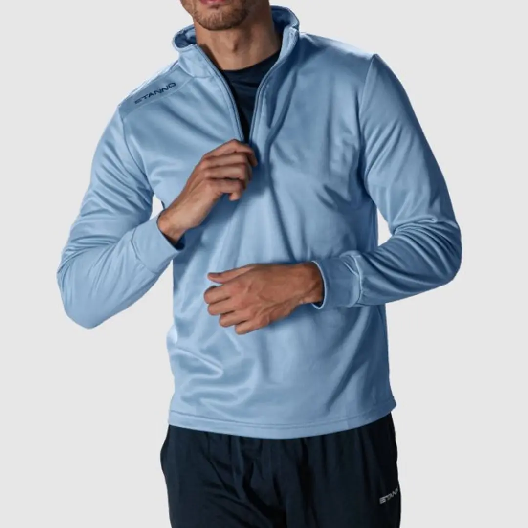 Stanno Field Half Zip Top - XL - Lichtblauw