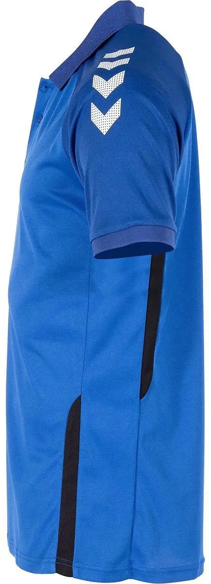 Hummel Authentic Sportpolo Unisex - XL - Blauw