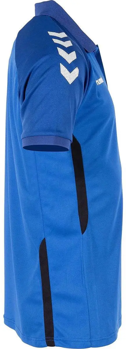 Hummel Authentic Sportpolo Unisex - XL - Blauw