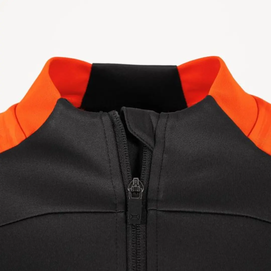 Stanno Bolt Full Zip Top Dames XL - Zwart/Oranje