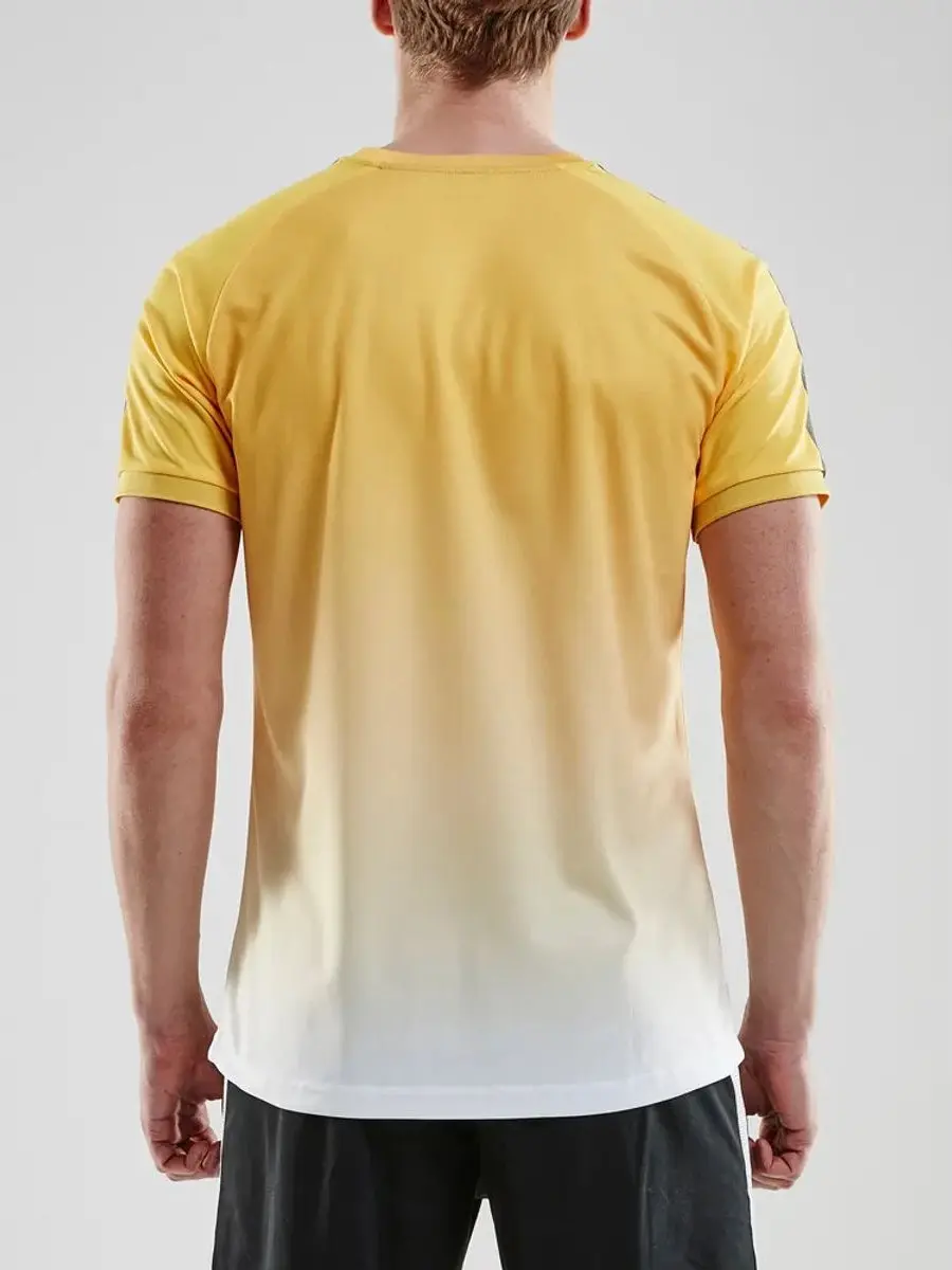 Craft Pro Control Fade Shirt Korte Mouw - Geel XXL