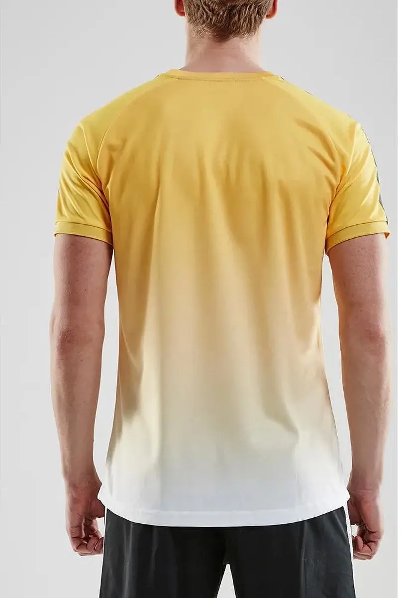 Craft Pro Control Fade Shirt Korte Mouw - Geel XXL