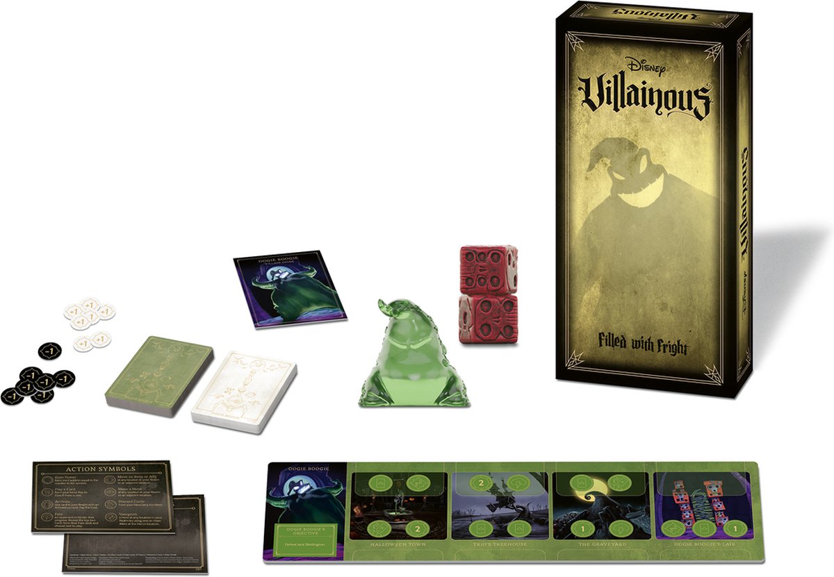 Ravensburger Disney Villainous Expansion 6 Oogie Boogie - Bordspel Engelstalig