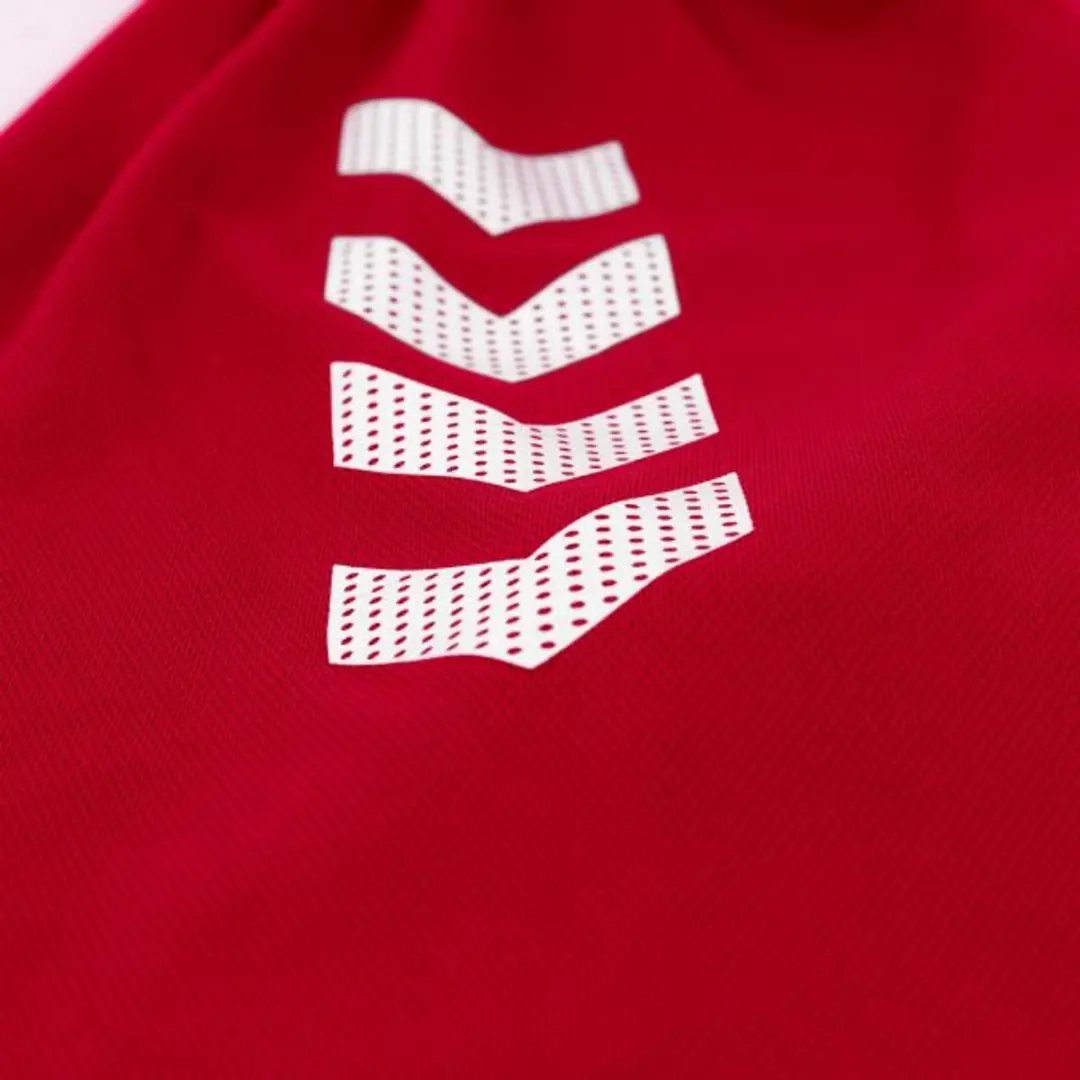 Hummel Authentic Sportpolo - Rood - Maat L