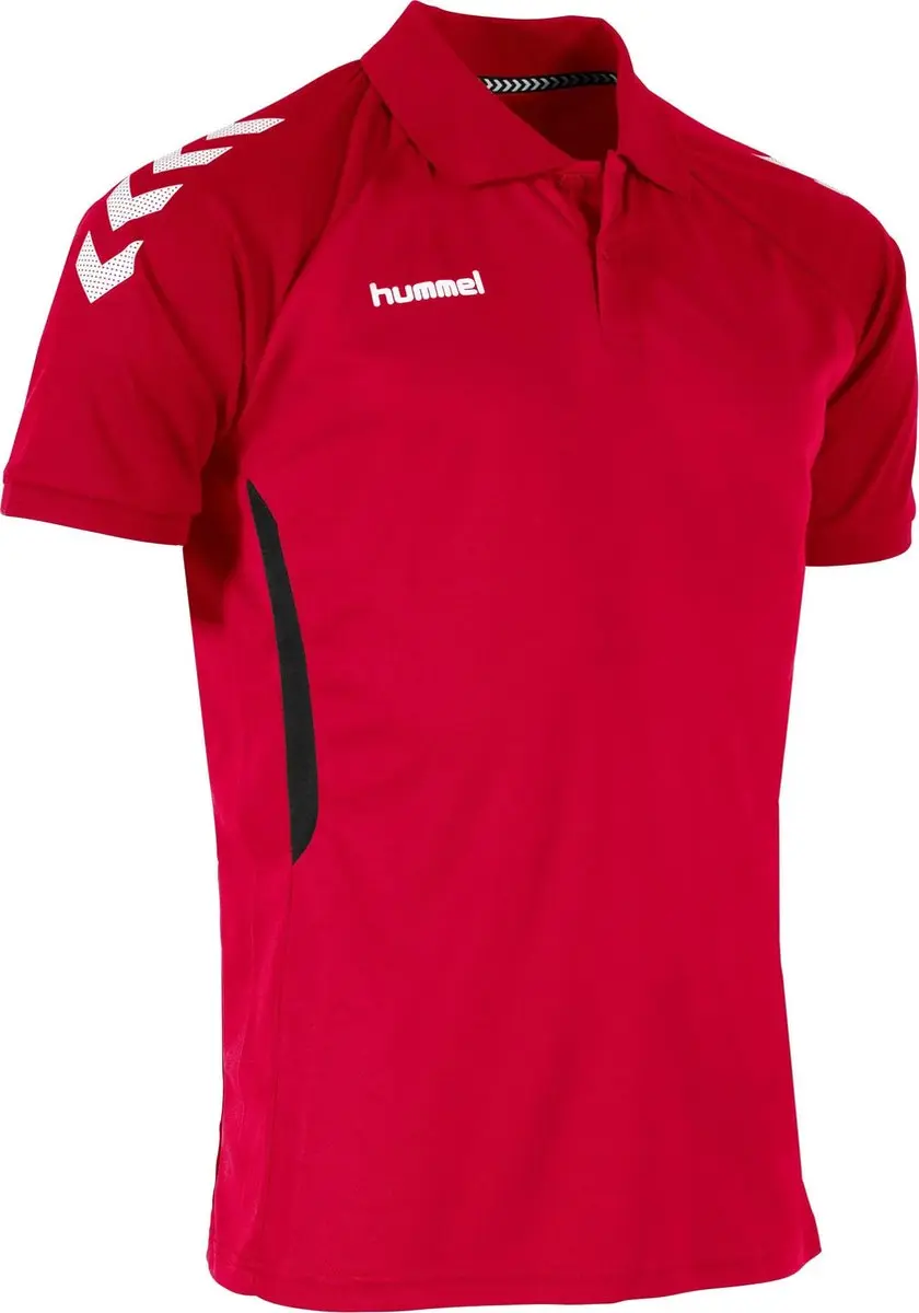 Hummel Authentic Sportpolo - Rood - Maat L - afbeelding 6 van 6