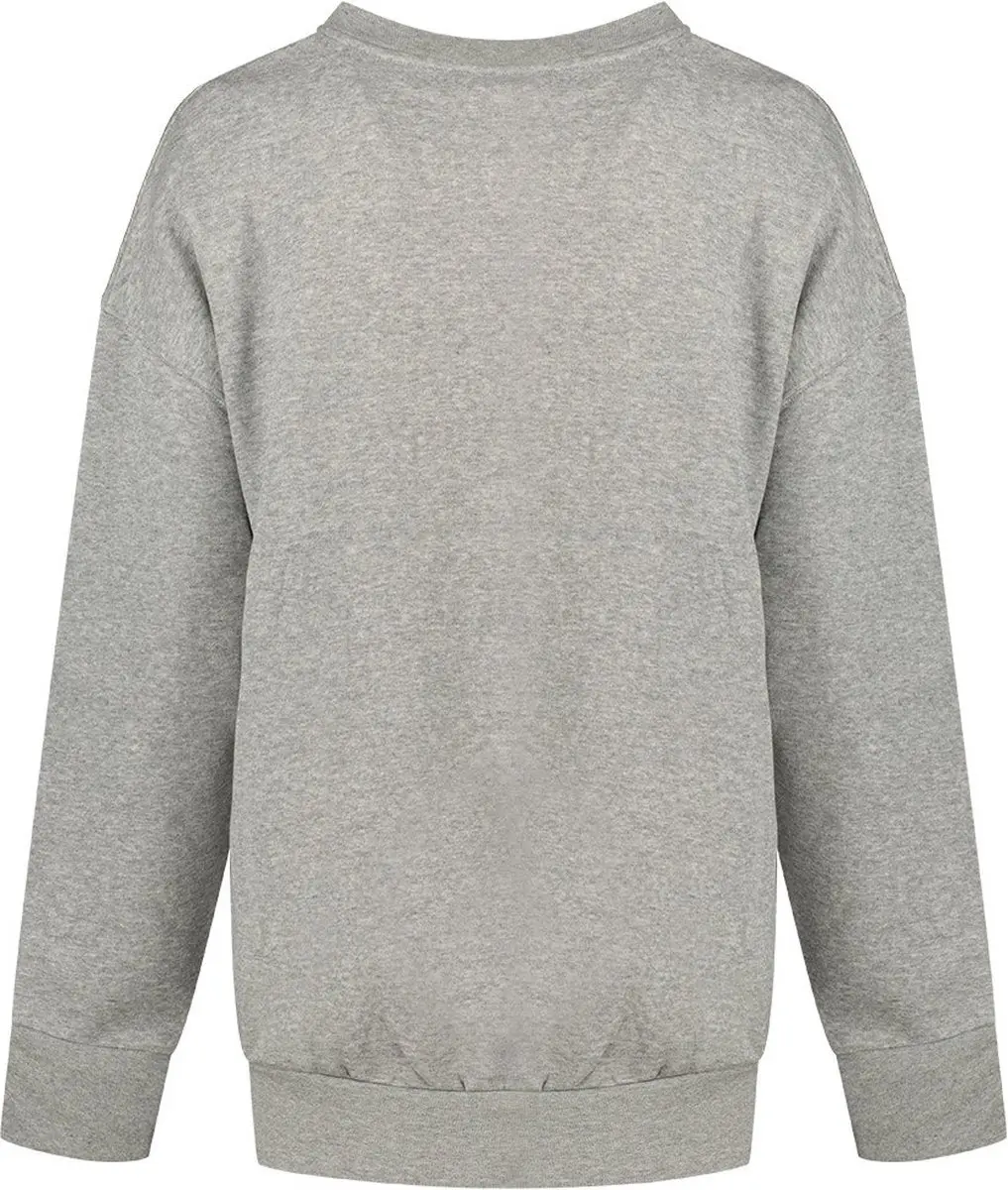 Under Armour Essential Flc Os Crew Trui - Vrouwen L - Grijs