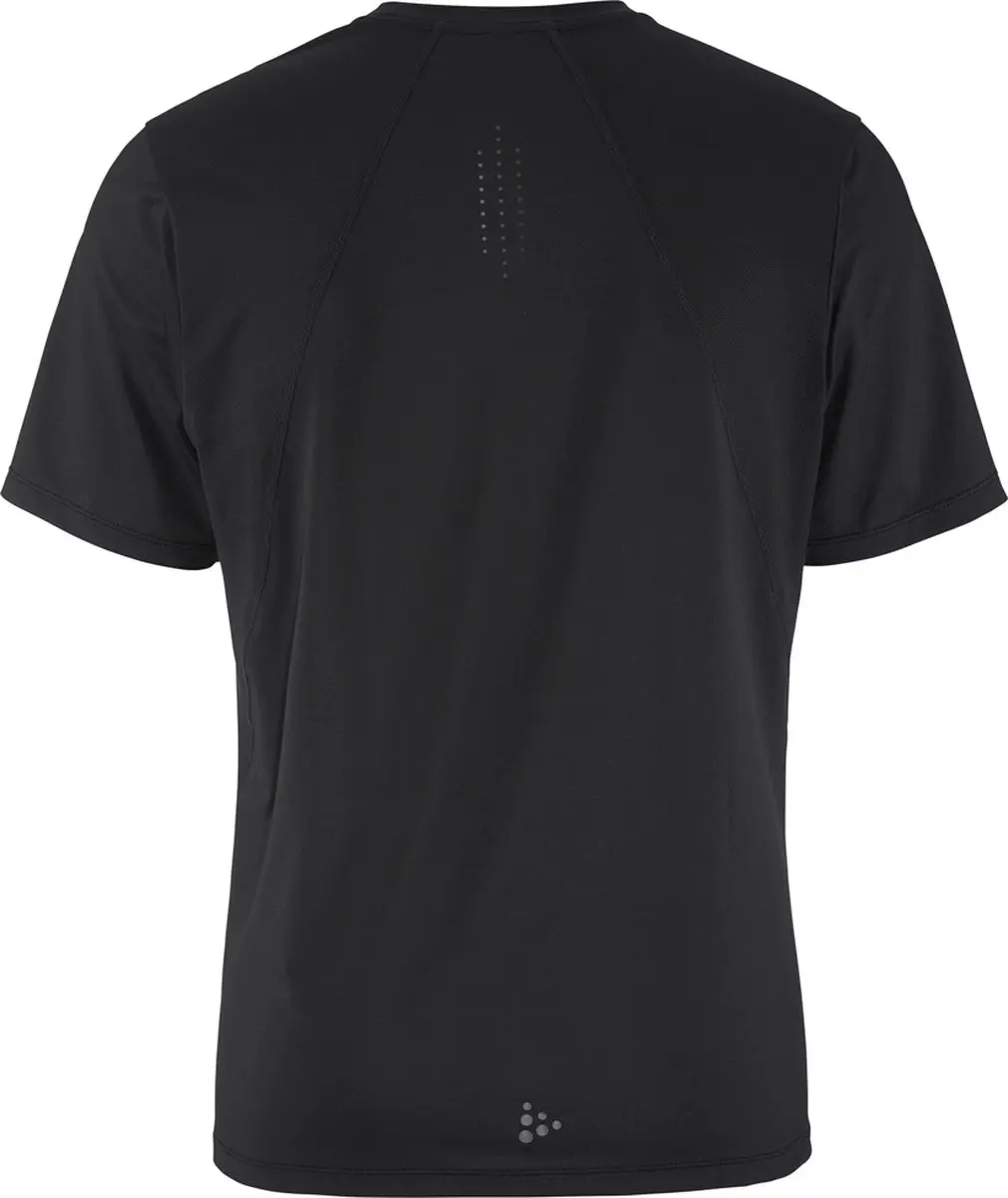 Craft ADV Essence SS Tee 2 M Heren Sportshirt - XXL - Zwart