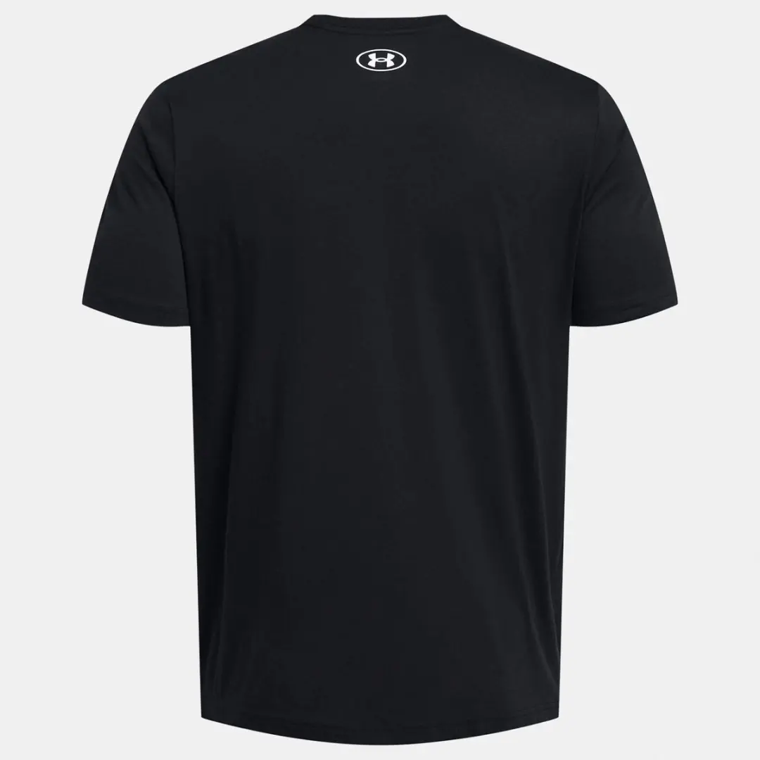 Under Armour UA Sportstyle Logo Update Heren Sportshirt - Zwart/Wit