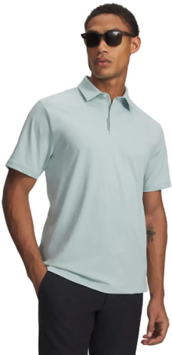 Under Armour ArmourDry Polo - Aqua - XL