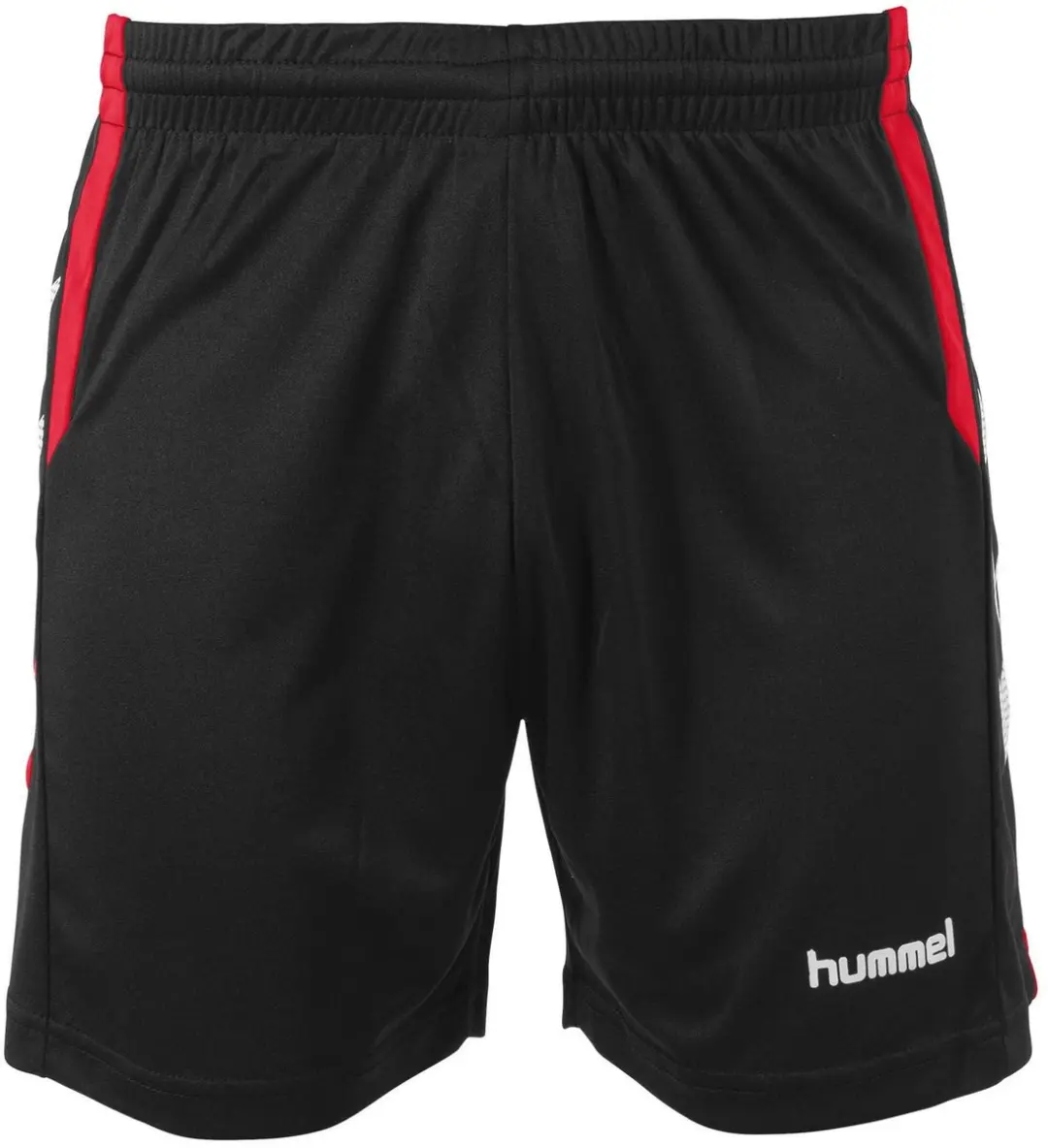 Hummel Aarhus Shorts Sportbroek 128 - Zwart/Rood