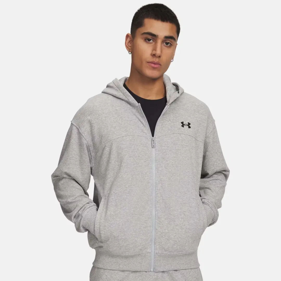 Under Armour Ua Rival Lw Fz Sweatshirt L - Grijs