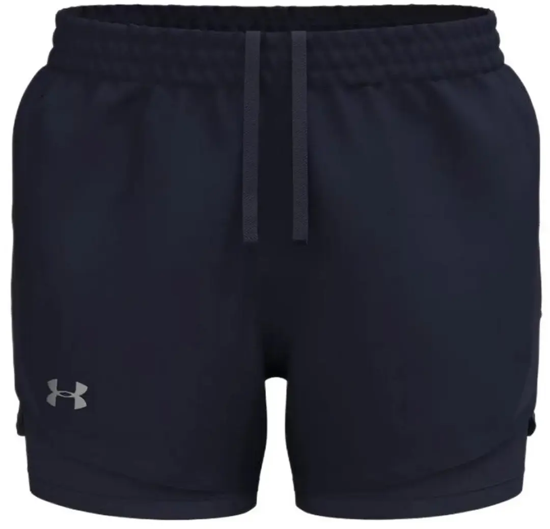 Under Armour Fly By 2in1 Korte Broek XS - Blauw