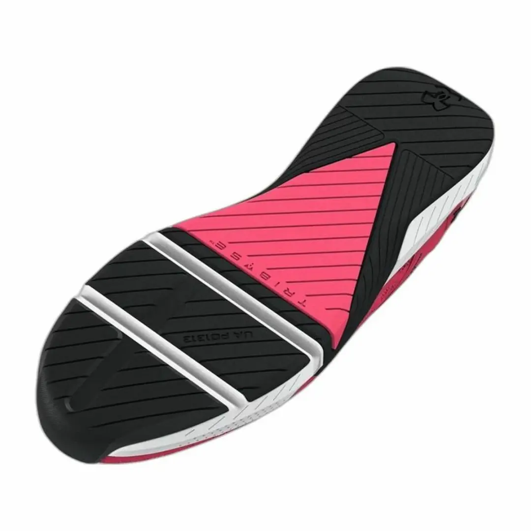 Under Armour Tribase Reign 5 Sportschoenen - 36.5 - Donkerroze