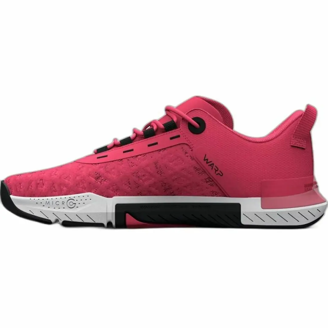 Under Armour Tribase Reign 5 Sportschoenen - 36.5 - Donkerroze