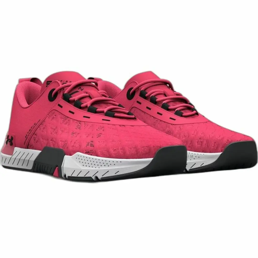 Under Armour Tribase Reign 5 Sportschoenen - 36.5 - Donkerroze - afbeelding 6 van 6