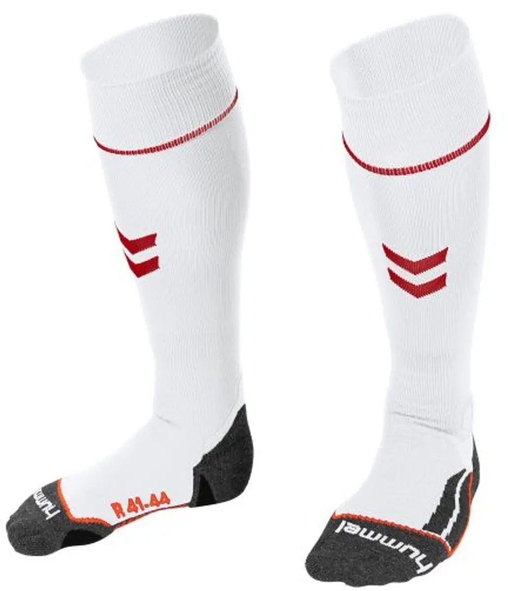 Hummel Primary Sokken - Maat 41-44 Wit/Rood
