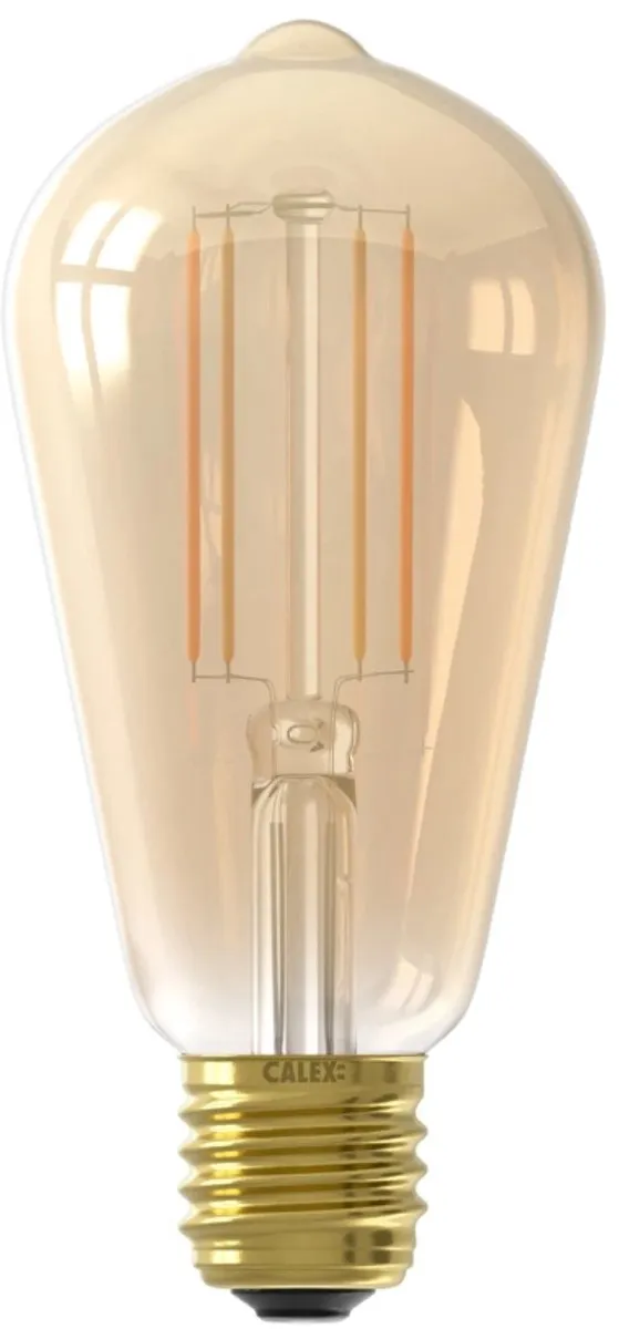 Calex Slimme LED Filamentlamp E27 - 7W - Warm Wit - Set van 2
